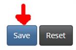Save and Reset button examples