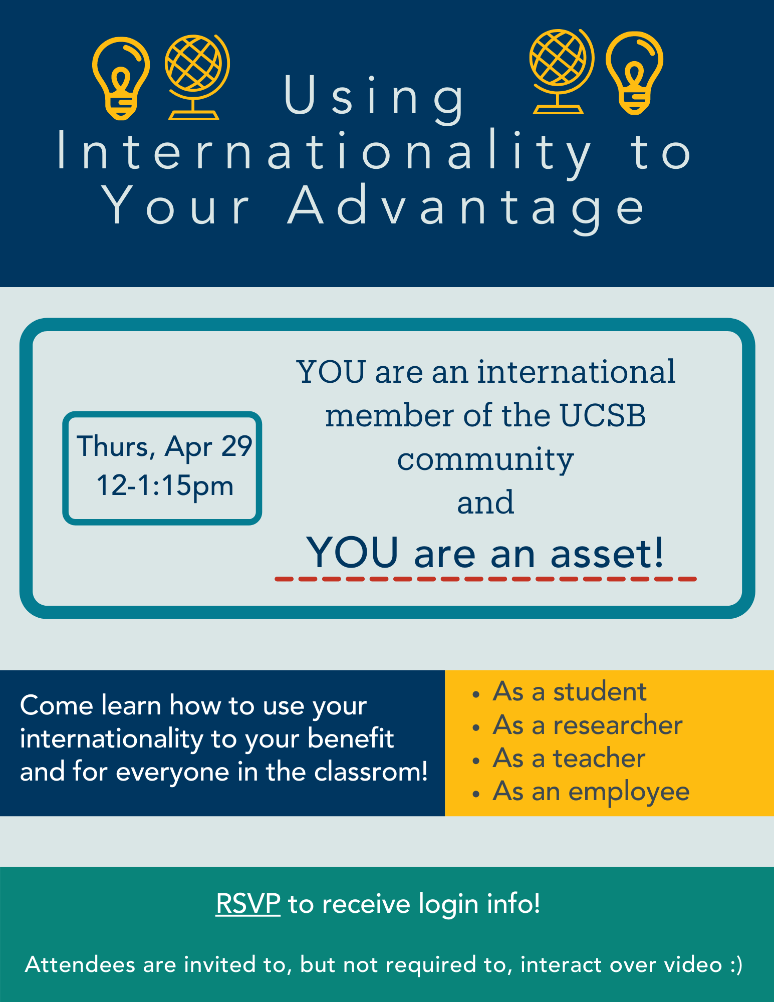 Using Internationality To Your Advantage