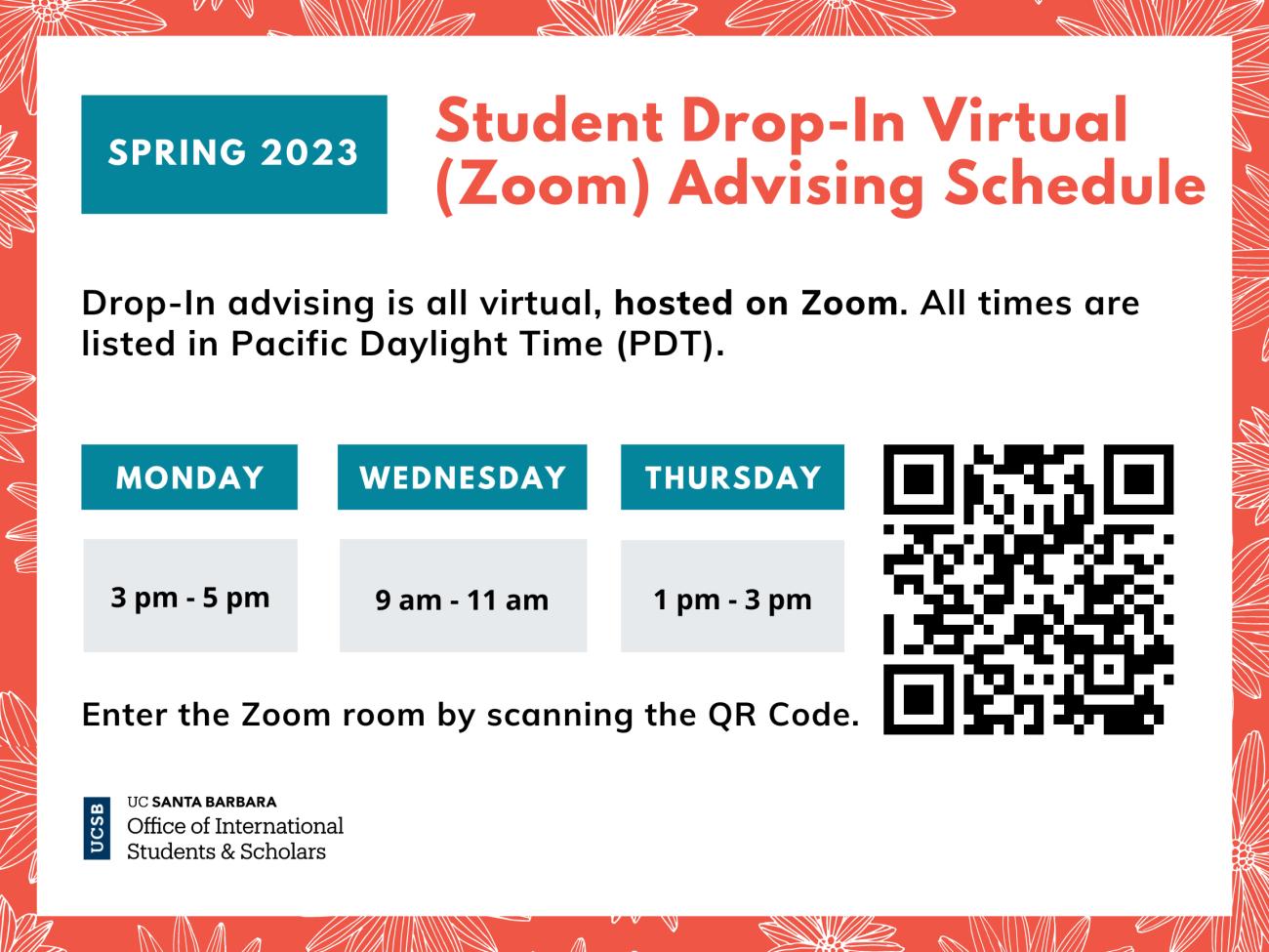 Spring 2023 Drop Ins